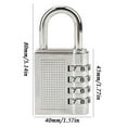 thumbnail image 2 of Vaidha Combination Lock 4 Digit Outdoor Combination Padlock For Gym School Home Room, 2 of 6