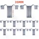 thumbnail image 5 of 10pc 30/35/40mm Solar Panel Water Drainage Clips Photovoltaic Panel Water Drained Away Clip Stainless Steel Solar Power Supplies, 5 of 5