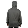 thumbnail image 4 of Realtree Arrowood Charcoal Men Performance Pullover Hoodie with Neck Gaiter 3XL, 4 of 4