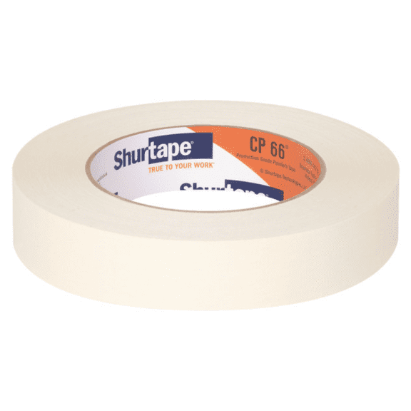 Shurtape Contractor Grade Masking Tape (CP-66): 1 in. x 60 yds. (Natural)