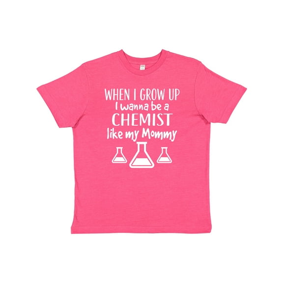 Inktastic Future Chemist Like Mommy Youth T-Shirt
