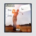 thumbnail image 3 of 15 Days of Socks Men's Sports Themed Gift Set, Golf Or Football (Golf), 3 of 4