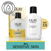 Olay Skincare Complete Daily Facial Moisturizer for Sensitive Skin, SPF 15, 6 fl oz