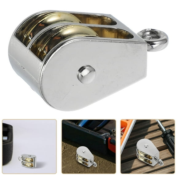 Bearing Lifting Pulley Swivel Heavy Duty Roller Small Wheel Gym Fitness