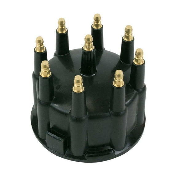 8-Cylinder Male Pro Billet  Ready to Run Cap  Rotor Kit - Black