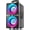 Matte Black, variant on Speaker, 200W Loud Stereo with Big Bass, 20H Playtime, TWS, , Portable Handle, Large Boombox Bocina with LED Light for Party Outdoor Backyard Camping