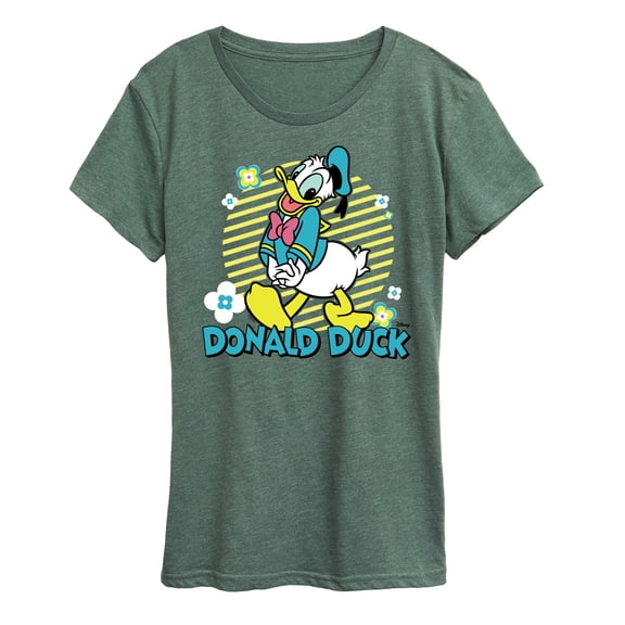 Disney - Donald Duck - Women's Short Sleeve Graphic T-Shirt