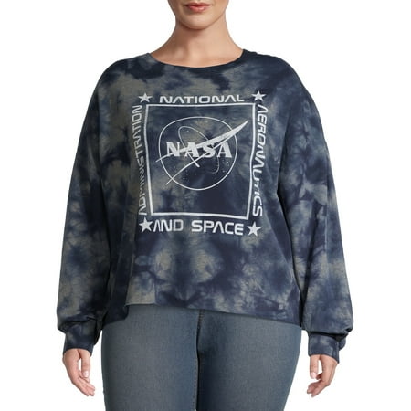 Grayson Social Juniors' Plus Meet and Greet NASA Sweatshirt