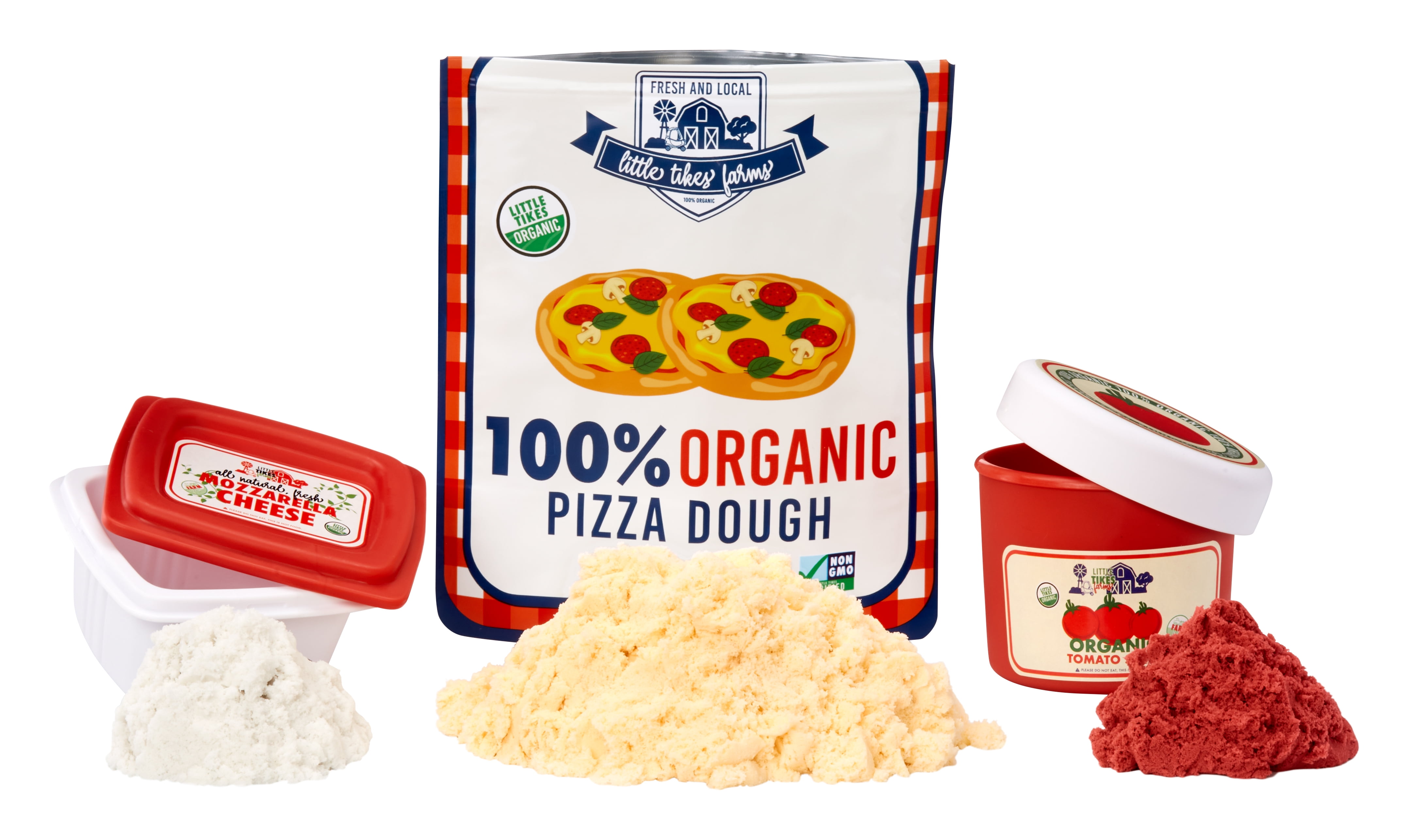 Little Tikes Creative Chefs Pizza Kit with Special MakeIt Mix Play Sand, 18+ Accessories, Realistic (图4) Little Tikes Creative Chefs Pizza Kit with Special MakeIt Mix Play Sand, 18+ Accessories, Realistic (图4)