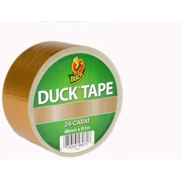 Duck 1.88 in. W x 10 yd. L Gold Solid Duct Tape