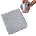 thumbnail image 2 of 1 Pc Microfiber Cleaning Cloth Microfiber Towels for Cars, Ultra Absorbent Car Washing Cloth, Lint Free Streak Free Cleaning Rags for Car, Kitchen, and Window, 11.81x11.81 Inch, Light Ashy, 2 of 8