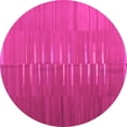 thumbnail image 1 of Ahgly Company Indoor Round Oriental Pink Traditional Area Rugs, 4' Round, 1 of 4