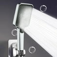 thumbnail image 5 of TOPRenddon Shower Head - High Pressure Rain，Upgrade Handheld High-Pressure Showerhead, Handheld Shower Head with Hard Water Filter for Bathroom Gym Senior Hotel, 5 of 6