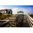 thumbnail image 2 of Hausenflock, Alan 24x17 White Modern Wood Framed Museum Art Print Titled - Beach House I, 2 of 4