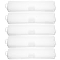 thumbnail image 1 of OULII Étui à Brosse à Dents Portable 5Ensemble pour Femmes Usage Quotidien Matériau Transparent PP, 1 of 8