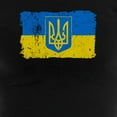thumbnail image 3 of CafePress - Ukraine Coat Of Arms Flag Pajamas - Women's Short Sleeve Print T-Shirt and Pants Dark Cotton Pajama Set, 3 of 7