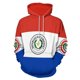 thumbnail image 3 of Sudadera con capucha deportiva con la bandera de la nación de Haití para hombre y mujer, sudadera holgada informal con estampado 3D de moda para primavera y otoño e invierno, 3 of 5