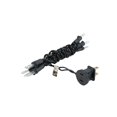 thumbnail image 4 of Novelty Lights 10 Light Clear Christmas Craft Mini Light Set, Non-Connectable, Black Wire, 4' Long, 4 of 10