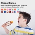 thumbnail image 4 of Micrófono de karaoke FINYIORE para niños con Bluetooth con cambio de voz, 4 of 7