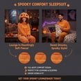 thumbnail image 5 of Halloween Pumpkin Onesie for Adult, Halloween Decoration Oversized Hooded Pumpkin Pajamas Coral Fleece Soft Warm Loungewear, 5 of 7