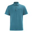 thumbnail image 3 of Men's Casual Short Sleeve Polo Shirts Classic Button Summer Collared Golf Top T-Shirt with Pocket Sky Blue 2Xl by Awwp, 3 of 9
