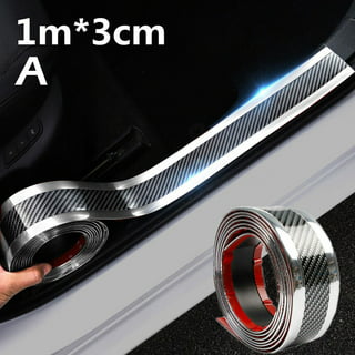 3Rolls Universal Car Door Entry Guard Protector Strip Car Door Sill  Protector Film Car Threshold Guard Bumper Door Guard Scuff Plate Protectors  Tape Car Scratch Cover for Most Cars 1.2in*9.8FT 
