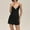 Black, variant on Sakmal Plus Size Womens Moomoo Nightgowns Pajama Dress Black Sleeveless Womens Nightgown L