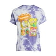 thumbnail image 5 of Nickelodeon Men's & Big Men's Nick Toons Tie Dye Graphic Print T-Shirt, 5 of 5