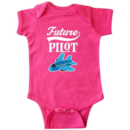 

Inktastic Future Pilot Childs Airplane Flying Gift Baby Boy or Baby Girl Bodysuit