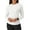 White, variant on Women's Comfort Fit Scrubs Underscrub, Supersoft Viscose from Bamboo Long Sleeve Shirt
