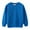Blue, variant on WOYY Toddler Boys Sweatshirt Crew Neck Pullover Top Solid Casual Sports Sweatshirts