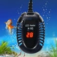 thumbnail image 2 of thinsony Fast Heating Aquarium Submersible Heater Mini Fish Tank LED Thermostat 50W, 2 of 8