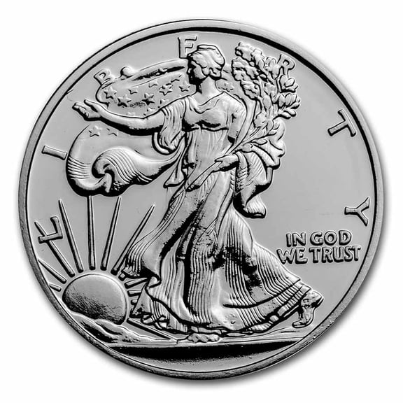 1 oz Silver Round - Walking Liberty