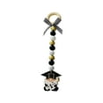 thumbnail image 4 of Werulen 6Pcs Graduation Season Decorations, 9 Beads and Rings Lanyard Pendant with Graduation Cap Doll, Commemorative Ornament for Graduation Party Decor, College Graduation Gnome Doll, 4 of 9
