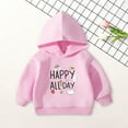 thumbnail image 2 of Zshosam Youth Hoodie Boys Hooded Sweatshirt Pullover Hoodies Long Sleeve Warm Hoodie Sweatshirts for Kids Size 5T 6T,(Pink 5-6 Years), 2 of 7