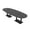 Asian Night w/Matte Black Base with Electric, variant on 12 Person Boat Oval Powered Conference Table With Square Metal Bases