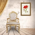 thumbnail image 3 of Curtis  17x24 Gold Ornate Wood Framed with Double Matting Museum Art Print Titled - Curtis Tulips IV, 3 of 4