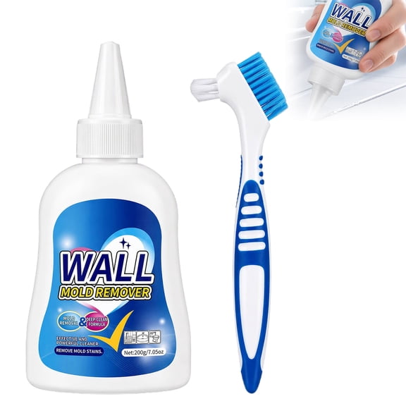 Mold Mojo Mold Removal Gel, Wall Mold Remover Gel, Active Stain Remover for Tiles & Grout