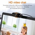 thumbnail image 3 of 420P,720P,1080P,2K Webcam with Microphone,Web Camera for Gaming Conferencing Mac Windows Desktop PC Laptop, 3 of 9