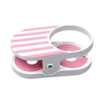 thumbnail image 3 of Clip‑On Stripe Drink Holder, Portable Adjustable Cup Holder - Secure Your Beverage Anywhere, Indoor Outdoor Universal Drink Organizer for Pool Balcony Chair Desk Beach Lounge, 3 of 9