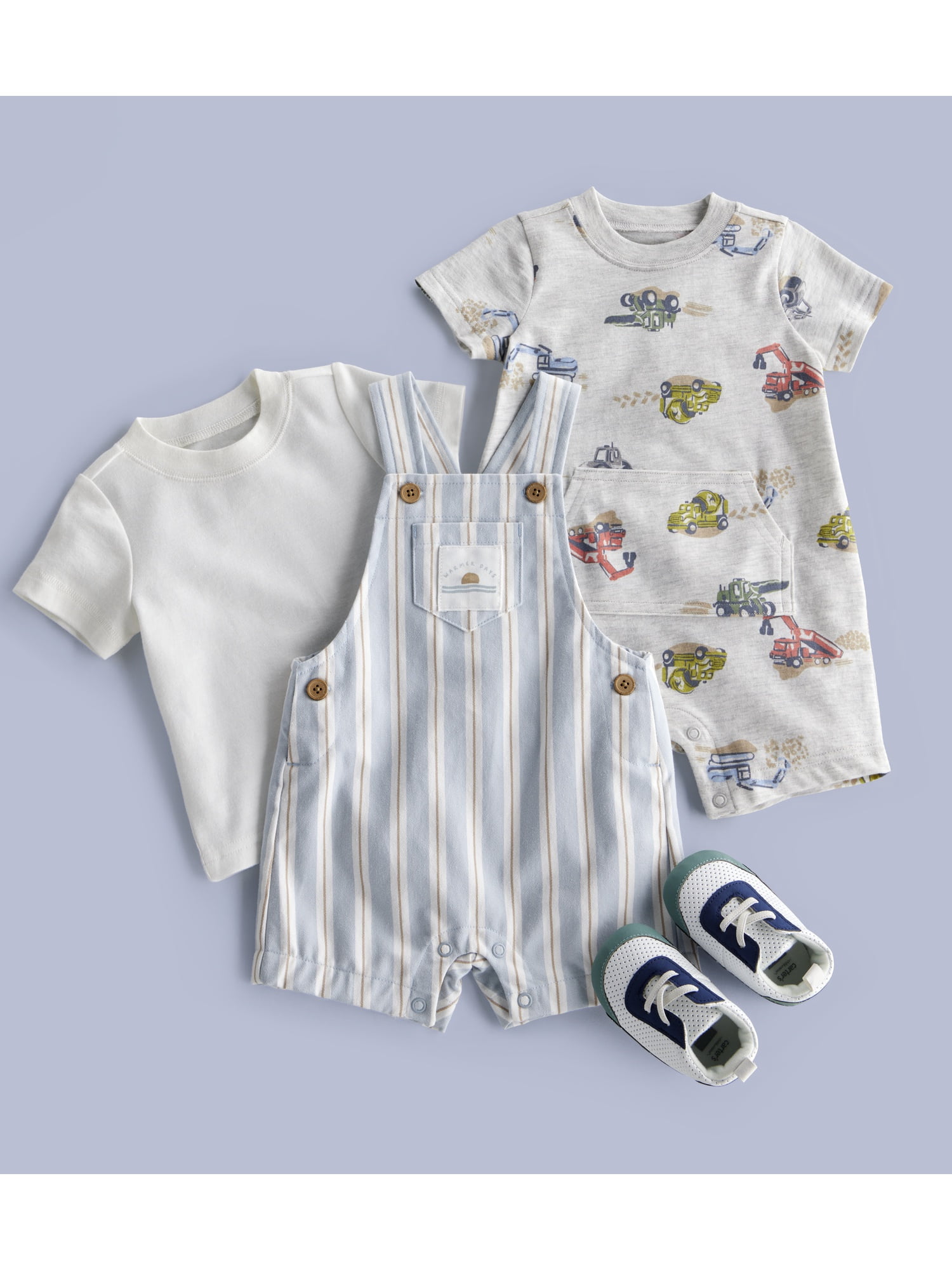 Carter's Child of Mine Baby Boy Romper, 0/3-24 Months