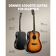 thumbnail image 3 of Guitarra acústica Donner DAG-1S/DAD-160S Sunburst de tamaño completo, 3 of 6