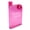 Pink, variant on M Buder 420ml Slim Flat Water Bottle with Cover, Portable Travel Mug, BPA-Free Plastic Reusable Bottle for Sports, Gym, and Outdoors, A5 Size Space Saving Design, Pink, 14.2 oz / 420 ml
