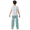 thumbnail image 5 of FORMRS Kids Pajama Pants with Pockets Size 6-8Y Boys Lounge Sleep Bottoms, Beautiful Leaves Pattern, 5 of 8