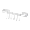 thumbnail image 3 of Soporte para utensilios de cocina Strade Fareast Limited montaje en pared con 6 ganchos, 3 of 8