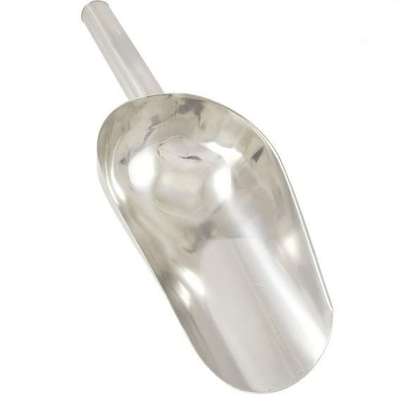 Home Kitchen Stainless Steel Flour Shovel Ice Scoop 10" Length