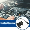 thumbnail image 2 of 1 Pcs Car Hood Latch Lock Hood Latch Assembly Fit for Audi A6 2.0L Black, 2 of 7