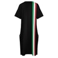 thumbnail image 4 of Il Tricolore-vestido holgado con bolsillos para mujer ropa con diseño de bandera italiana tendencia de verano, 4 of 6
