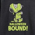 thumbnail image 3 of Peanuts - Halloween Bound Glow In The Dark - Women's Lightweight French Terry Long Sleeve Shirt, 3 of 6