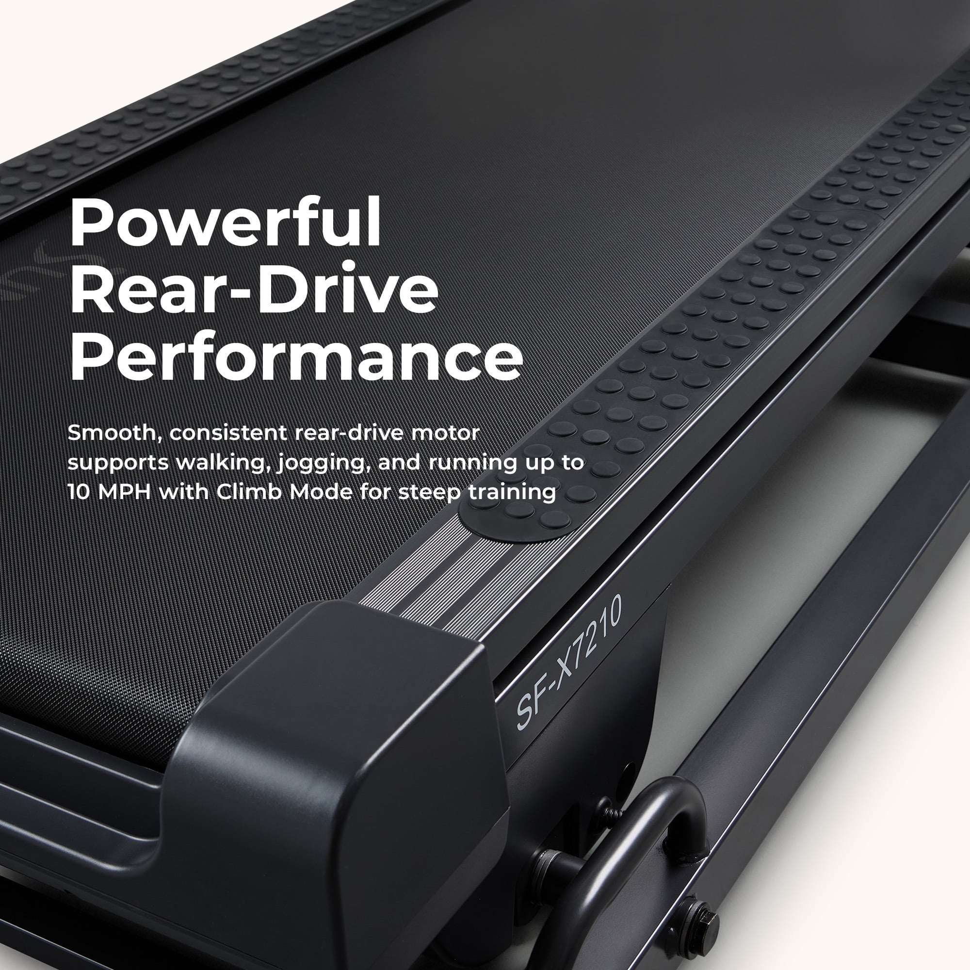 Sunny Health & Fitness Premium Ultimate Incline Decline Treadmill - SF-X7210